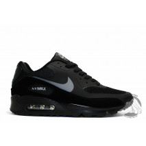 Черные кроссовки мужские Nike Air Max 90 Hyperfuse на каждый день